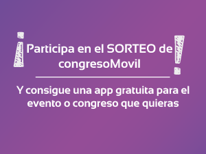 Participa en el sorteo de congresoMovil